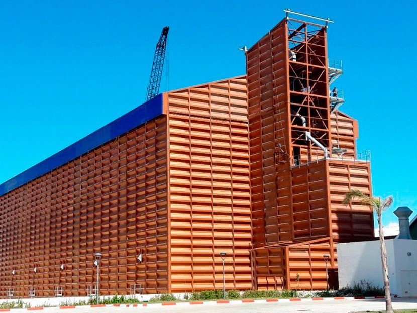 Dynacome (Maroc) Augmenter capacité de stockage en céréales stockage silo CERES Agro-industrie
