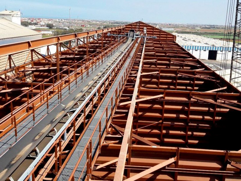 Dynacome (Maroc) Augmenter capacité de stockage en céréales stockage silo CERES Agro-industrie
